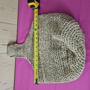 Tan vintage woven tote